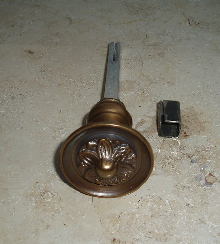 Drehknopf antik messing - drehknopf,