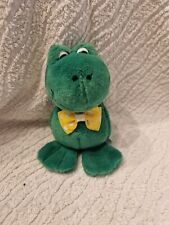 Nici Frosch mit gelber Schleife  Plüschtier, ca. 12,5 cm