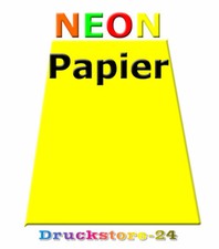 Neonpapier leuchtend gelb