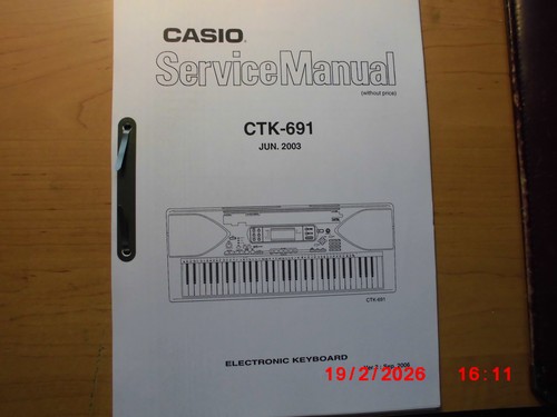 Casio ctk 691 keyboard - casio,