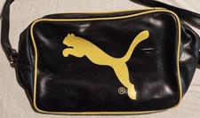 Puma Sporttasche Vintage 70er/80er Jahre Umhängetasche Springender Puma Logo