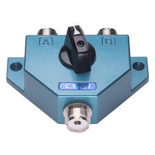 Albrecht CX 201, 2-Wege Antennenschalter, CB/Amateur-Funk, Metallgehäuse