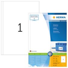 HERMA 4458 Etiketten Premium A4 200x297 mm weiß Papier matt 100 St.