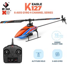 WLtoys K127 RC 2.4G 4CH 6-Aixs