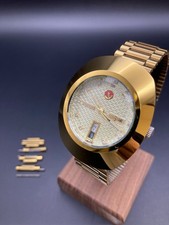 [N NEUWERTIG] Rado Diastar 648.0413.3 Herrenuhr Gold Diamant Handaufzug Japan