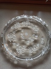 tortenplatte glas rund