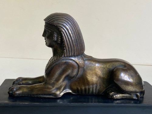 Skulptur sphinx regule - sphinx, metall