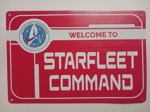 Star trek blechschild 30 - star,