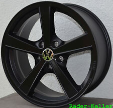 4x Neue Alufelgen VW T5 T6 Amarok Touareg 7L 8 x 17 ET43 schwarz Top