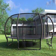 GUNJI Trampolin Gartentrampolin Kindertrampolin Sicherheitsnetz Outdoor Kinder