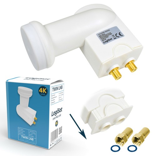 Logisat twin lnb 1db digital - twin, 0,1db