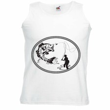 Tank Top ANGLER ANGELRUTE HOCHSEEFISCHER FISCHE HOCHSEEFISCHER FISCHERBOOT ANGEL