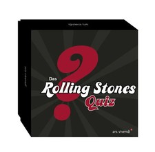 Das Rolling Stones-Quiz Box mit 66 Spielkarten und Anleitung