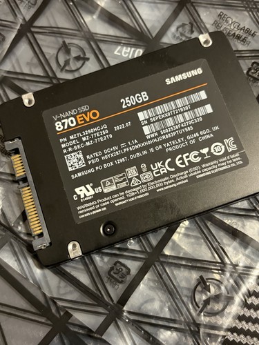 Samsung ssd 870 evo 250gb - samsung,