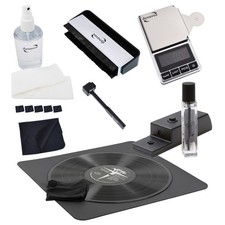 Schallplatten Reinigungsset Deluxe von Dynavox, LPs Vinyl Platten reinigen, Set