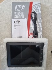 CSL - Wetterstation mit Farbdisplay, 20 cm LCD Farbdisplay - Luftdruck Barometer