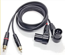 Audiokabel 2 x RCA Neutrik auf