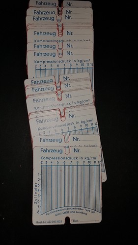 Diagrammblätter motormeter - diagrammblätter,