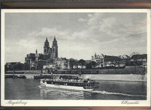 Magdeburg city elbe - magdeburg,