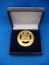 Feuerwehr Ehrenzeichen Niedersachsen für Verdienste 50 Jahre im Etui gold