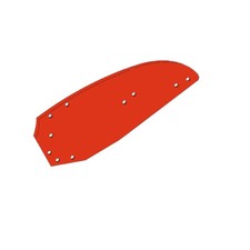 Streichblech Hinterteil links