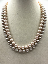 Majorica Doppelstrang bicolor