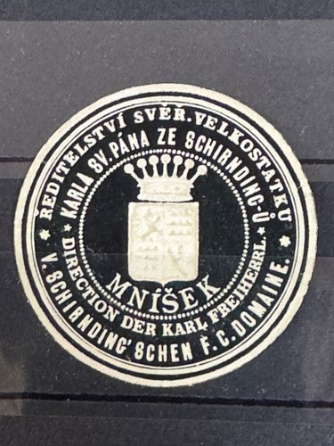 Reklamemarke siegelmarke - reklamemarke,