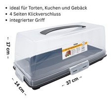 Kuchen Transportbox mit Griff