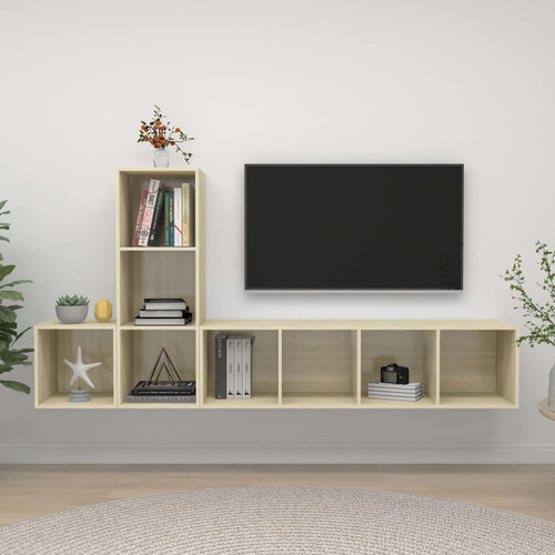 Vidaxl tlg schrank set - vidaxl, 3-tlg.