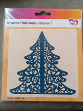 Stanzschablone FALTTANNE, Karin Jittenmeier 