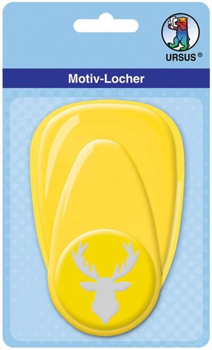 Motivlocher groß elchkopf - groß,