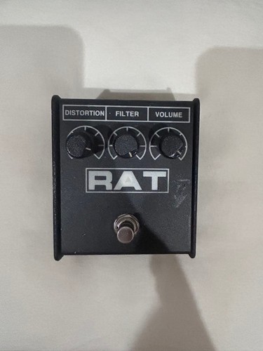 Rat distortion pedal - pedal, schwarz