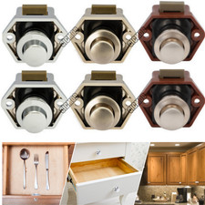 Mini Push-Lock Möbelschloss Druckschloss Camping Caravan Wohnmobil Druckknopf DE