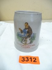 3312.      Alter Steingut Bierkrug Spaten Franziskanerbräu Bierkrug 0,5 L