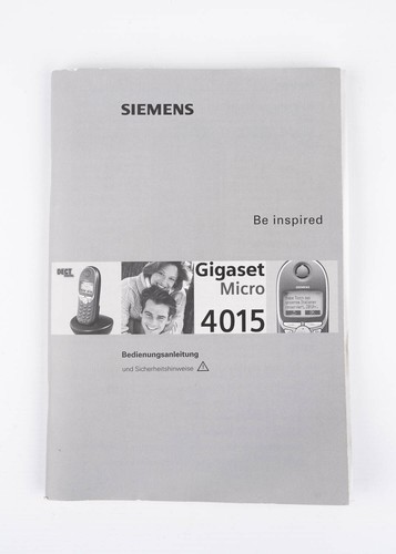 Siemens gigaset micro 4015 - siemens,