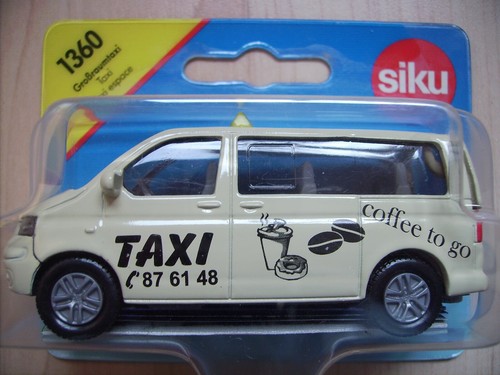 Siku großraumtaxi vw bus - siku,