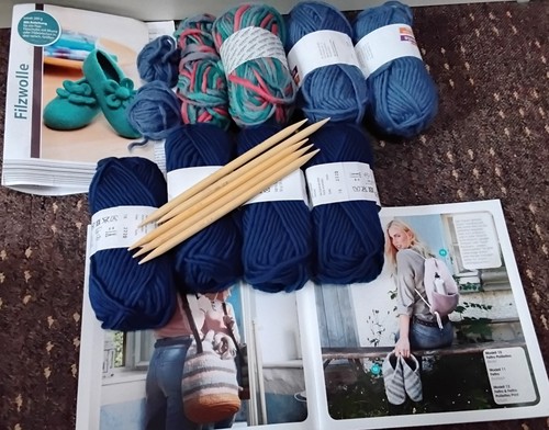 Wollpaket 390g filzwolle - 390g,