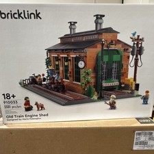 LEGO Old Train Engine Shed