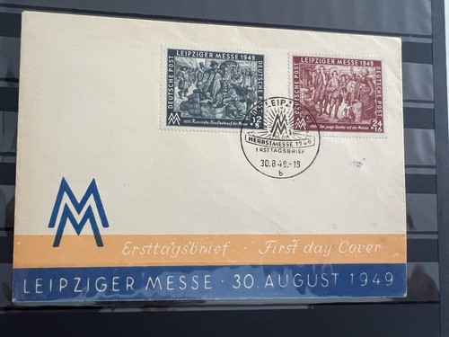Sbz fdc leipziger herbstmesse - sbz,