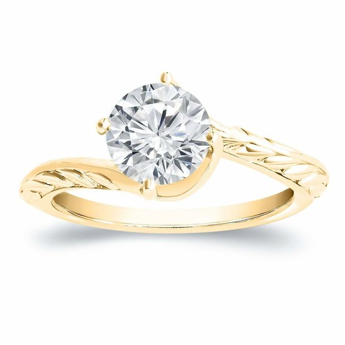 Karat runde moissanit - 2,