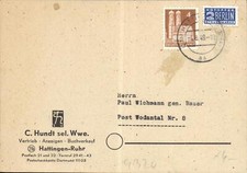 Postkarte hundt - (y3805), c.