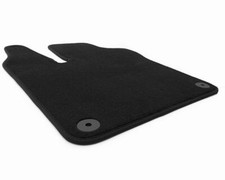 NEU Fahrermatte Renault Twingo 3 ab 2014 Fußmatte Fahrerseite, Velours Schwarz