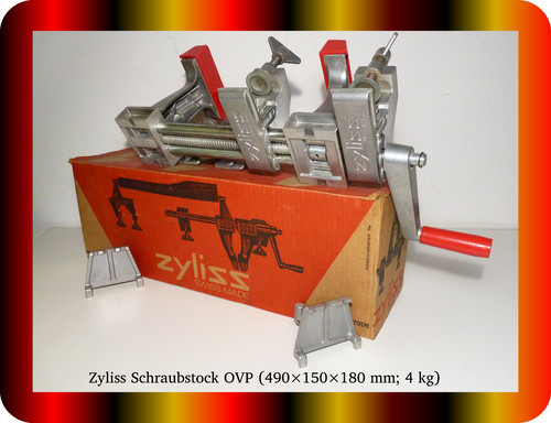 Zyliss schraubstock - schraubstock, (alu)