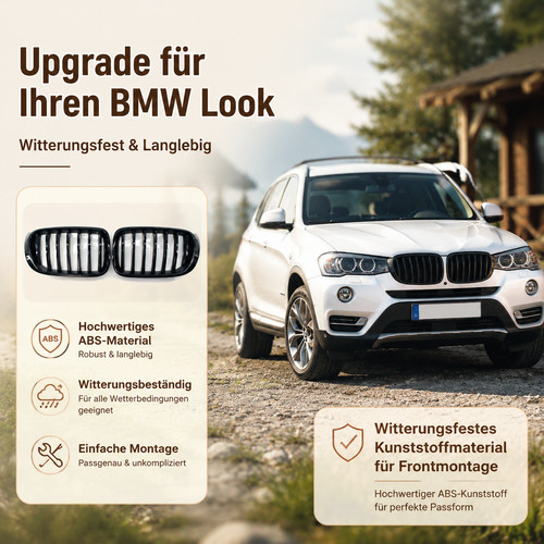 Schwarzer tuninggrill - schwarzer,