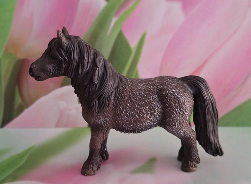 Schleich shetland hengst - schleich,