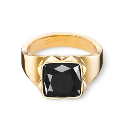 Coeur lion bague spikes - coeur, de