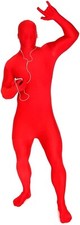 Rotes Morphsuit
