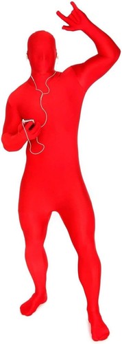 Rotes morphsuit - rotes,