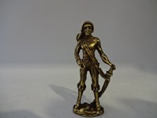 Metallfigur EU / Alte Piraten Serie-Pirat mit Säbel / Messing - 40 mm