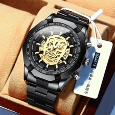 Totenkopf Herrenuhr Punk